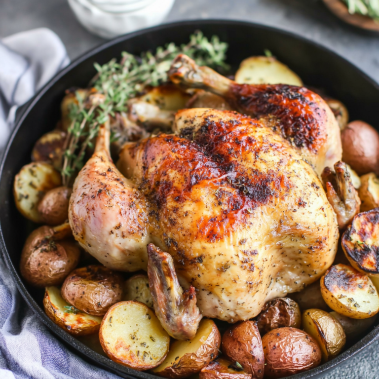 Roasted Chicken and Potatoes